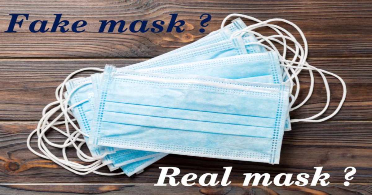 Fake mask or a real mask